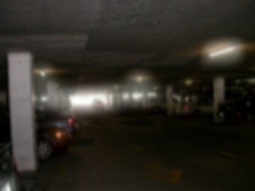 parking garage after LASIK